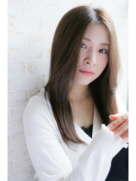 ウォークヘアーグロウ(Walk hair grow) 王道大人ストレートロング×アッシュブラウン