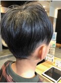 ショートグラ/テラコッタ/ミニウルフ/くすみブルー/東大島