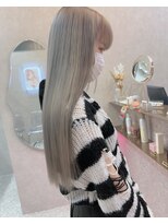 ロンド レア 天神大名店(Lond Le’a)&nbsp;ダブルカラー/インナーカラー/イヤリングカラー/ペールベージュ