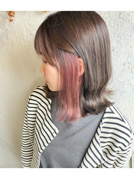 ヘアスタジオニコ(hair studio nico...) インナーピンク★