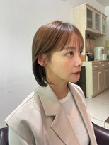 ミニヨン バイ ハピネス 高の原店(mignon by Happiness)&nbsp;ボブ　ぷつっとボブ