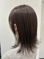【耳にかけてすっきりミディアム】air銀座タワー　藤本麻衣