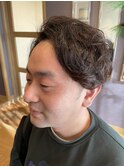 スタイリング楽々/フワフワパーマ/メンズカット