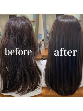 チアー ヘアリラクゼーション 富雄店(cheer HAIR RELAXATION) おさまり抜群トリートメントスタイル