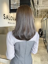 サロウィン 池袋(SALOWIN)&nbsp;韓国風ローレイヤー × オリーブベージュ #133