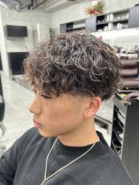 レベル 葛西店(LEVEL) MEN'S HAIR　ツイストスパイラルパーマ　葛西LEVEL