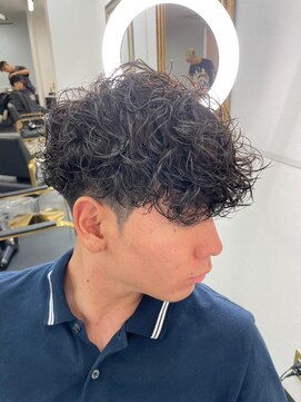 ブルーオーシャン 大牟田店(BlueOcean) 20代30代ツーブロックマッシュツイストスパイラルパーマ