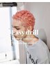【easy drill】イージーパーマ＋カット＋ブリーチオンカラー
