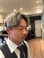 バーバーリング メソッド(BARBERING METHOD)&nbsp;ニュアンスパーマ風スタイル