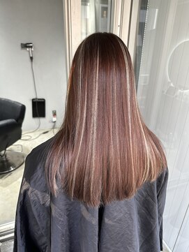 エトラ 渋谷店(etora) 小顔へア アッシュカラーグレージュハイライトカラー◎