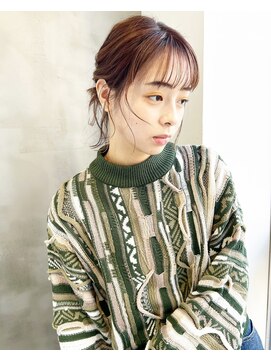 イル(ill) ブリーチなし　オレンジブラウン　ウォームブラウン