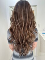 ヘアーサロングランデ(HAIR SALON GRANDE)&nbsp;ハイライトカラーミルクティーベージュレイヤーカット