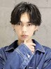 【池田限定】メンズカット+ナチュラルｏｒニュアンスパーマ￥11.500