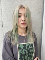 フリーラ 表参道(freera) ブリーチダブルカラーホワイトカラーインナーカラー裾カラー艶髪