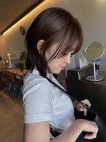 ナループロア ルームー(Nalu pu loa ROOMOO)&nbsp;レイヤーカット/ヘーゼルブラウン/ベージュカラー