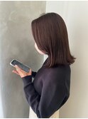大人かわいいミディボブ/外ハネボブ/小顔ライン