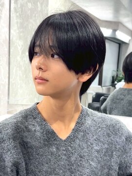 ナチュラル 渋谷(NATURAL) フェザーパーマ/スパイキーショート/サーフカール[メンズ/渋谷]