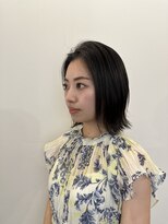ヘアースタジオ ゼン カロン(Hair studio Zen kalon)&nbsp;大人ボブ×エイジングケア×ダークグレー20代30代40代50代