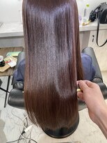 アールサロン アザブジュウバン(Rr SALON Azabu juban)&nbsp;ピンクブラウン×Rr SALON HYDRO XE TREATMENT