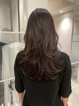 ムード(MOOD,) 暗めカラー/グランマッシュ[レイヤーカット/髪質改善/銀座]