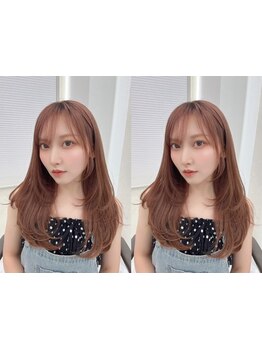 【アメ村ど真ん中*ミナミエリア最安値】リタッチダブルカラー\14,000/インナーカラー\8,000