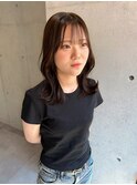 愛されミディアムレイヤー/外ハネ韓国風/レイヤー