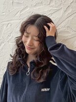 カモン(CAMON) ゆるふわツイスパ×こっくりブラウン