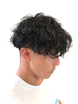 アノ 別府店(Ano.) メンズパーマ波巻きパーマスパイラルパーマシャドウパーマ別府