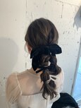 結婚式 ヘアセット ヘアアレンジ あみおろし【高木】