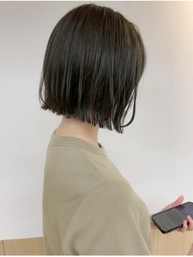 サンドパールス 仙台店(sand PALCE) 髪質改善/大人ガーリー/似合わせカット/ショートボブ前髪/仙台