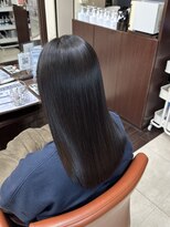 ウィーブ 成田店(Weve)&nbsp;着物ヘア/大人ガーリー/ダークアッシュ/似合わせカット/成田