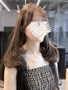 フォンズ(FONS) 上品韓国ヘアラベンダーベージュ
