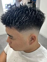 ナム 錦糸町(NAM)&nbsp;MEN'S HAIR/ブルーブラック/フェザーパーマ/錦糸町