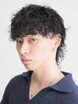 ステイジー(STAYG) メンズ波巻きパーマウルフ