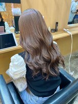 チャプター 問屋町(chapter)&nbsp;髪質改善トリートメントミルクティブラウン韓国ヘアダブルカラー