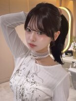 サンド ミュウ 横浜店(sand mieu)&nbsp;レイヤーカット/ハッシュカット/前髪縮毛/顔周りカット/横浜