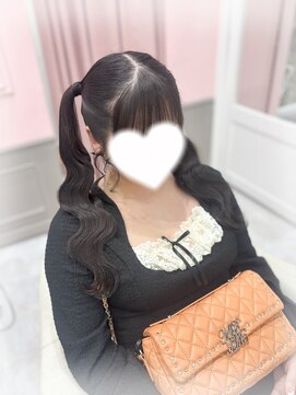 リアン 八幡筋店(lien) 高めツインテール♪