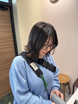 リールヘアー 大野城店(rire hair) グレージュカラー/ボブ