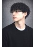 【メンズ限定★】カット+コスメパーマ+炭酸スパ+ナノスチーム ¥13200