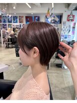 トーキョー オタクヘアー(TOKYO OTAKU HAIR) ▼ブリーチなしカラー ラベンダーベージュ 丸みショート