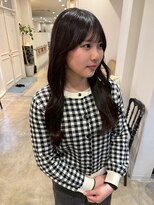 カシータヘアー(Casita hair) 透明感ダークブラウン/レイヤーカット/ウェーブ