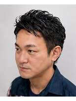 ヘアライム(hair LAIMU)&nbsp;メンズショート×パーマ