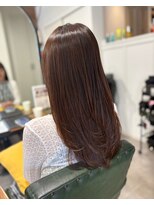 シャルムバイルーチェココ(CHARME by Lu'ce coco) ナチュラルレイヤーミルクブラウン