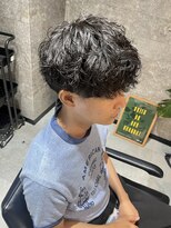 メンズサロン アネロ 名駅(Men's salon anhelo)&nbsp;シャドウパーマ×ビジネスヘア×ツーブロック