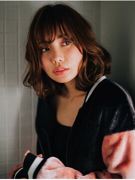 プロデュース 淵野辺店(Produce) 大きめカールのミディボブ