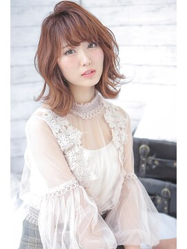 ナナナ パレナ 宝塚店(nanana parena) 外ハネウェーブマッシュウルフ【nanana parena】