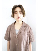 アンド(AND)&nbsp;ニュアンスパーマ×ショートボブ