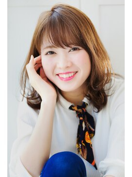 リル 8F 銀座(Rire) 【Rire-リル銀座-】くせ毛風☆ハネっ子ボブ