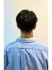 《Eden》センターパート×ツーブロック◎20代30代40代