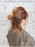 【AUBE HAIR】ハーフアップアレンジ